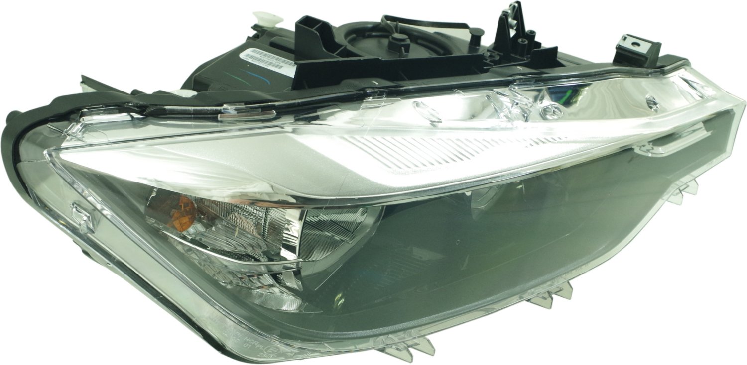 Driver and Passenger Side Headlights, with Bulbs, Halogen, For Models without HID Option