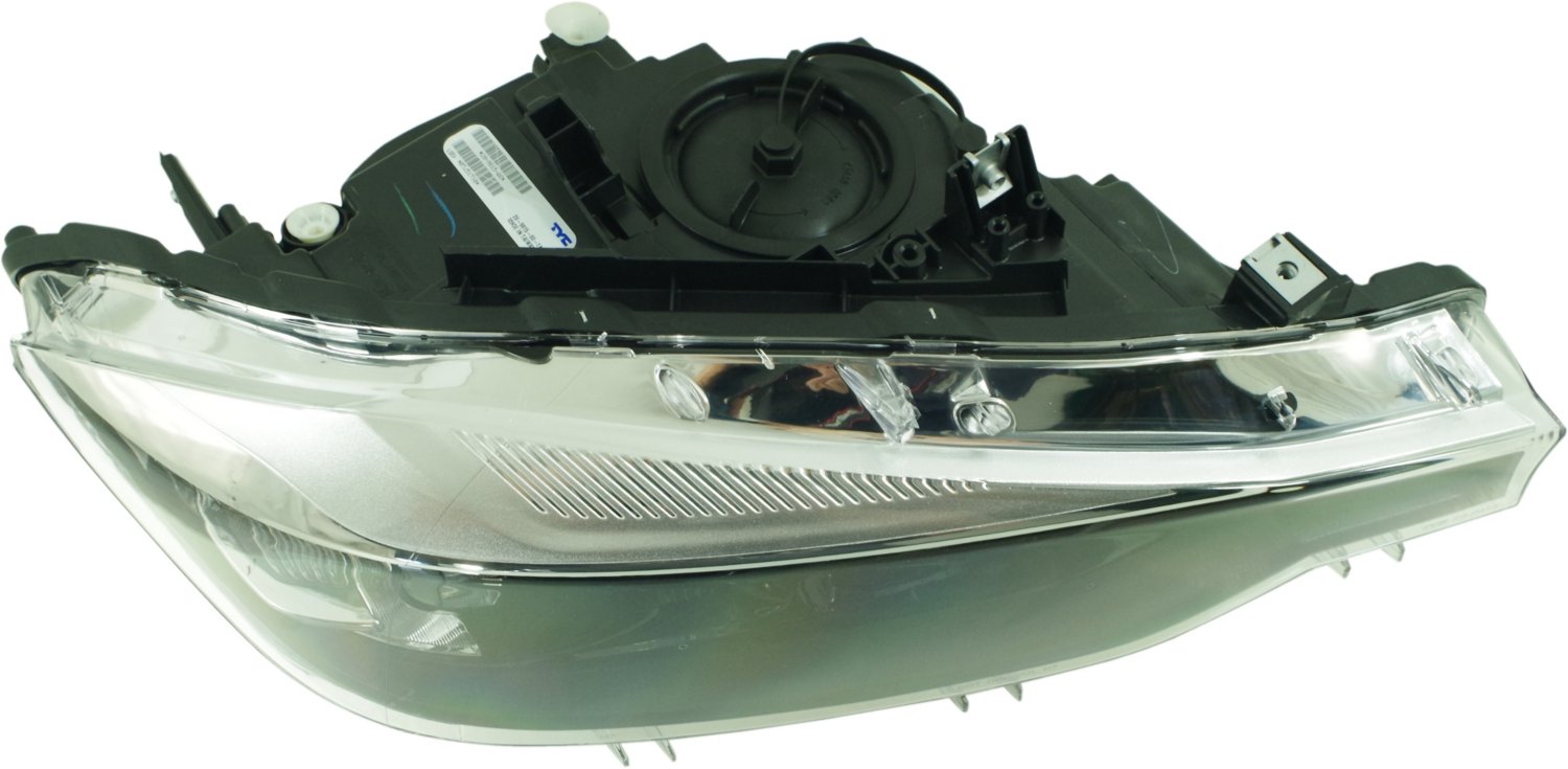 Driver and Passenger Side Headlights, with Bulbs, Halogen, For Models without HID Option