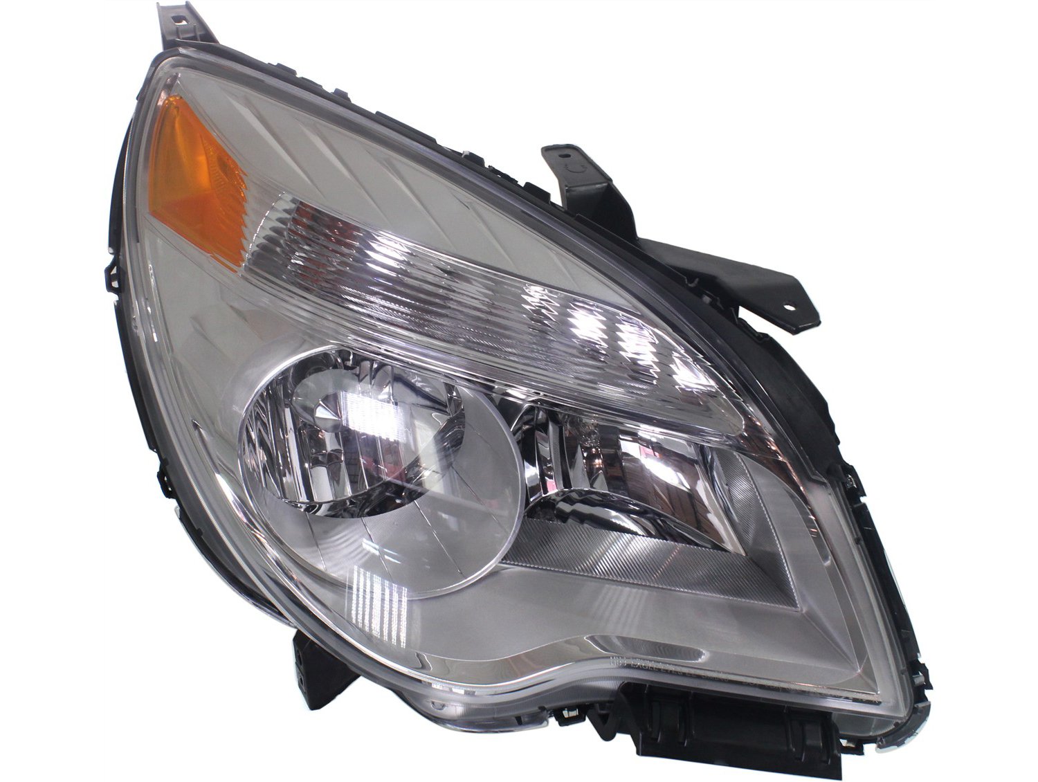 Driver and Passenger Side Headlights, with Bulbs, Halogen, Reflector Type