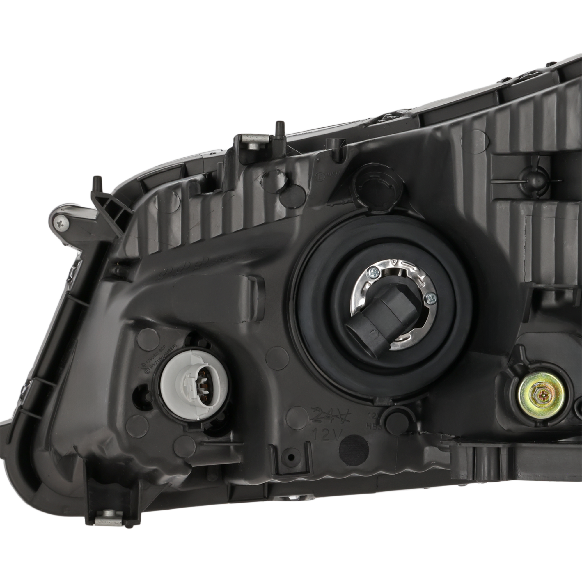 Driver and Passenger Side Headlights, with Bulbs, Halogen, Sedan