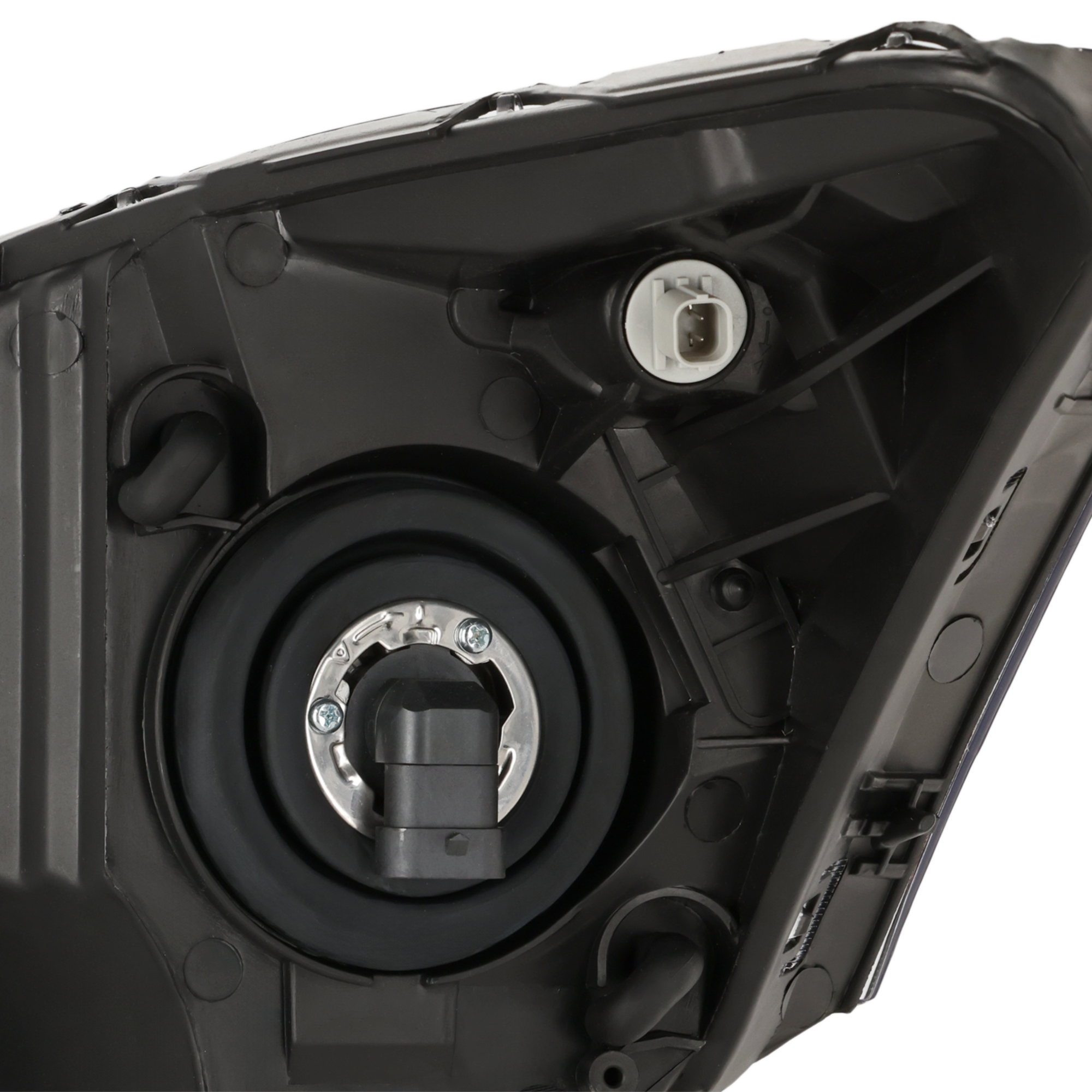 Driver and Passenger Side Headlights, with Bulbs, Halogen, Sedan