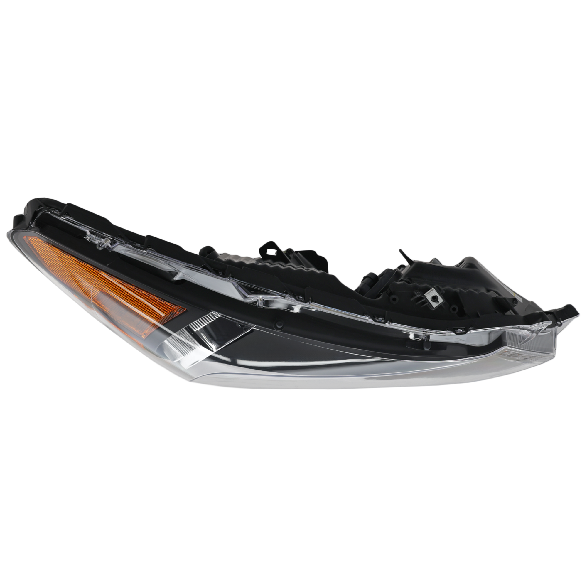 Driver and Passenger Side Headlights, with Bulbs, Halogen, Sedan