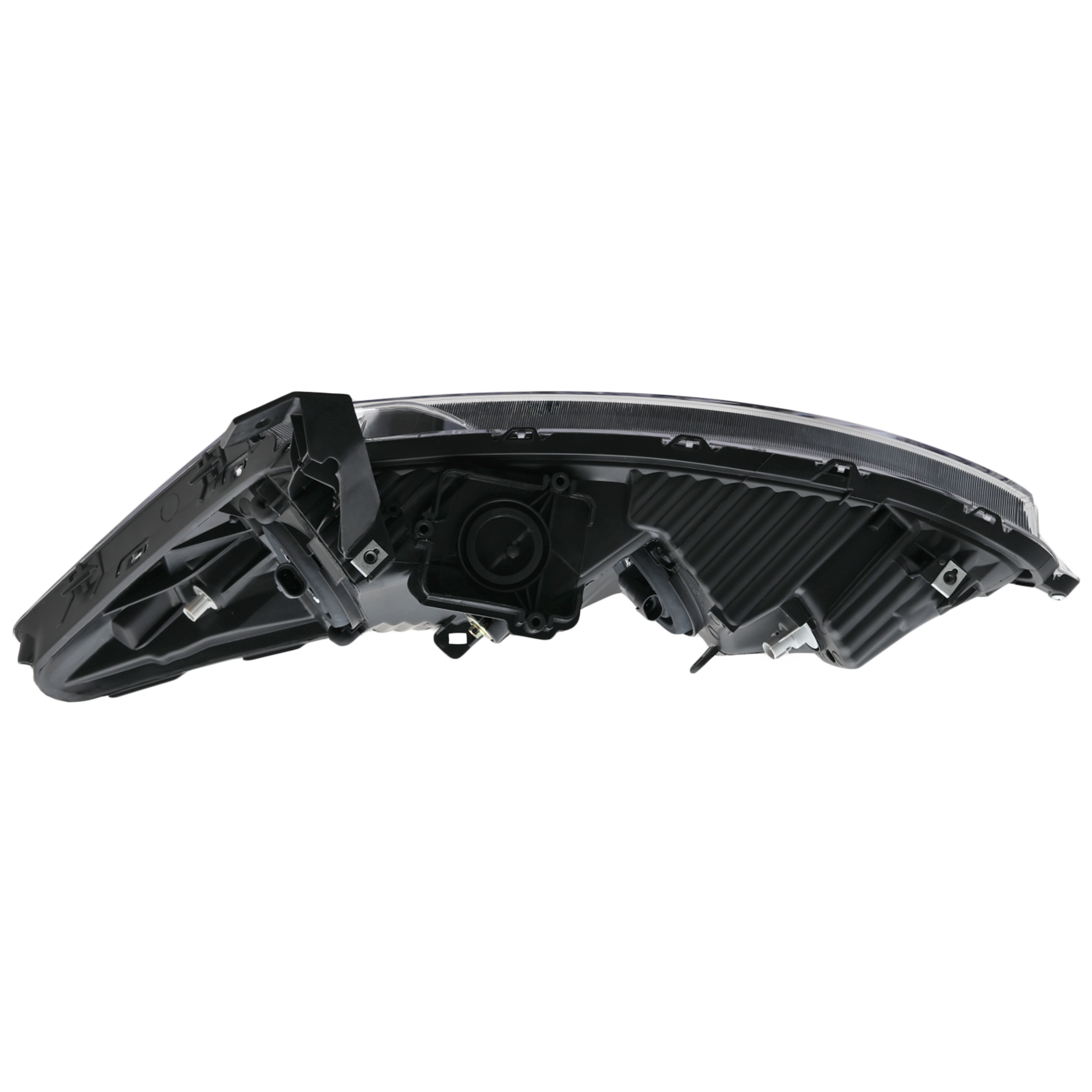 Driver and Passenger Side Headlights, with Bulbs, Halogen, Sedan