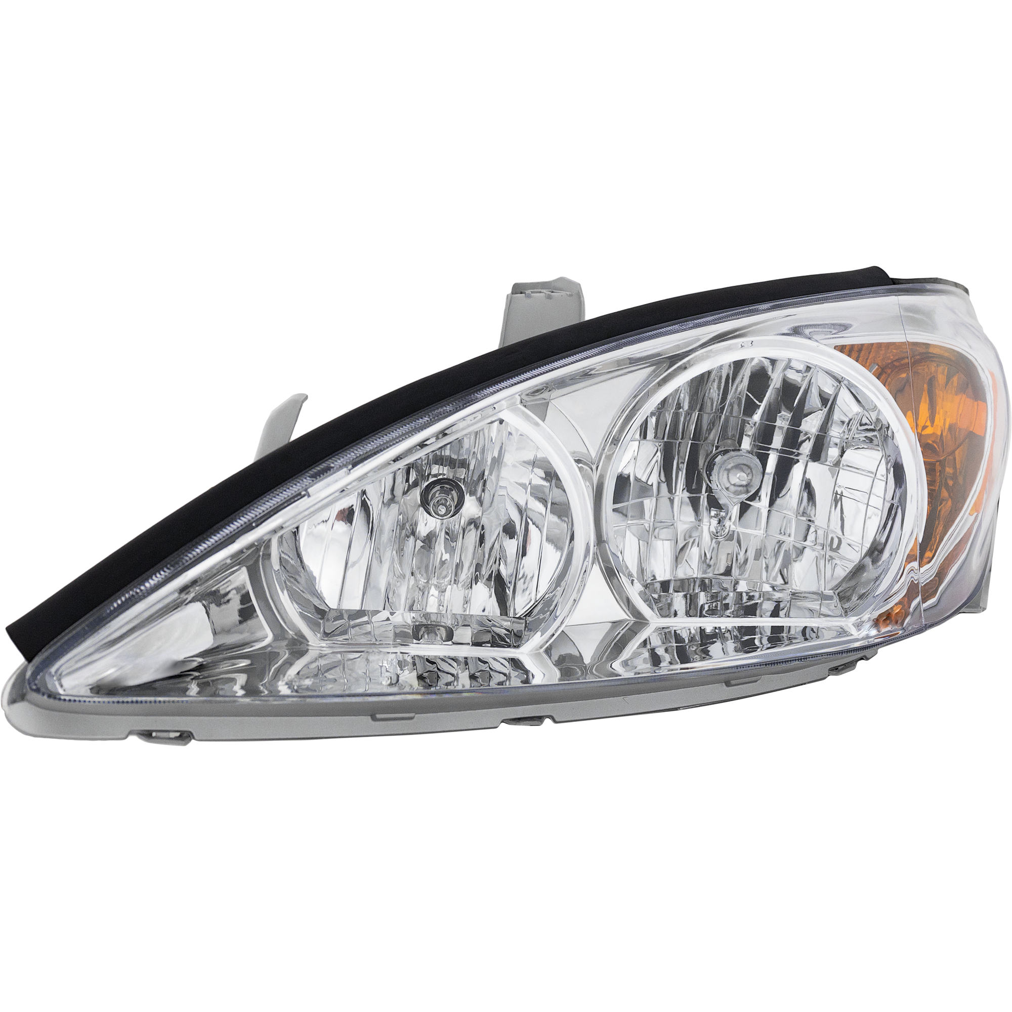Driver and Passenger Side Headlights, with Bulbs, Halogen, Sedan