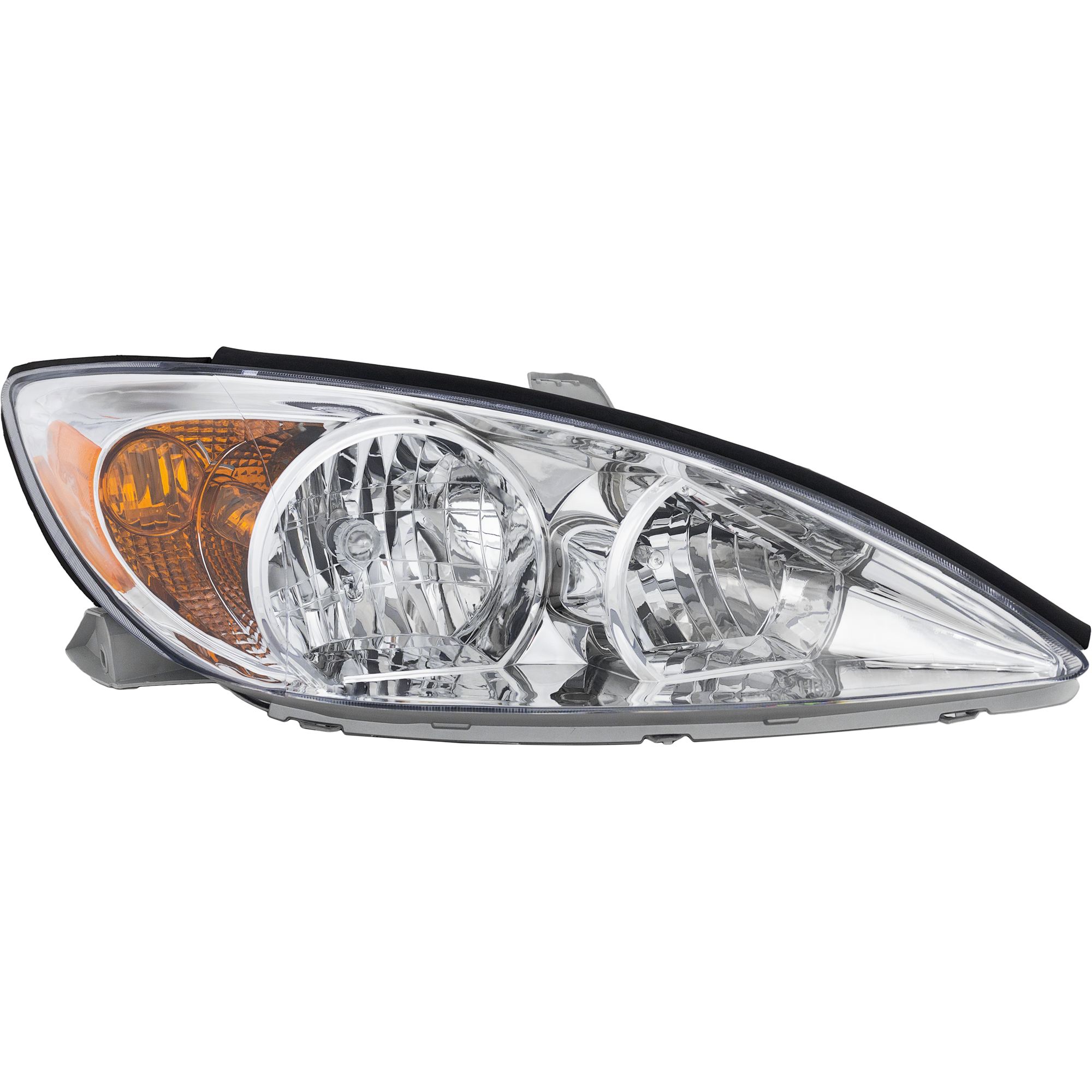Driver and Passenger Side Headlights, with Bulbs, Halogen, Sedan