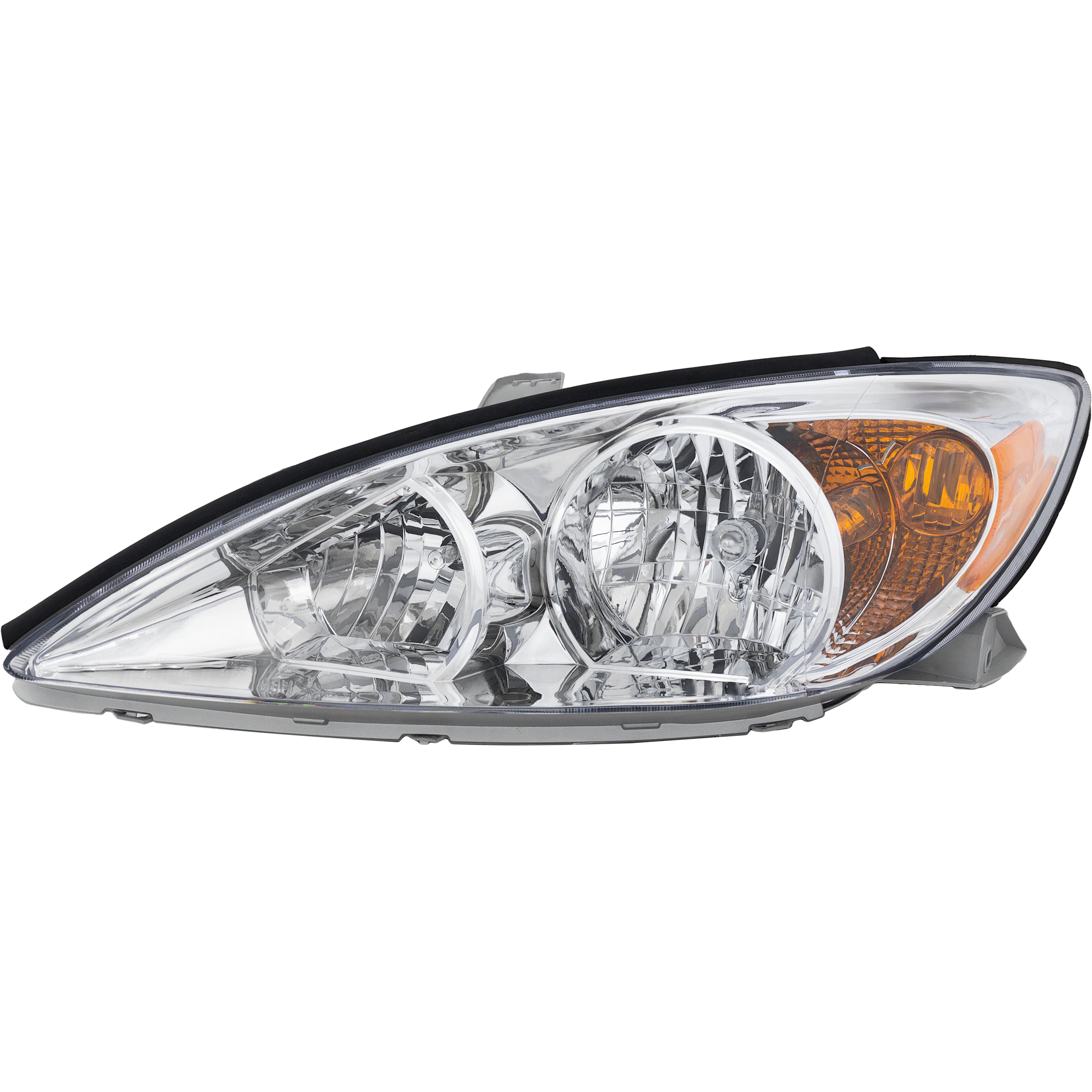 Driver and Passenger Side Headlights, with Bulbs, Halogen, Sedan