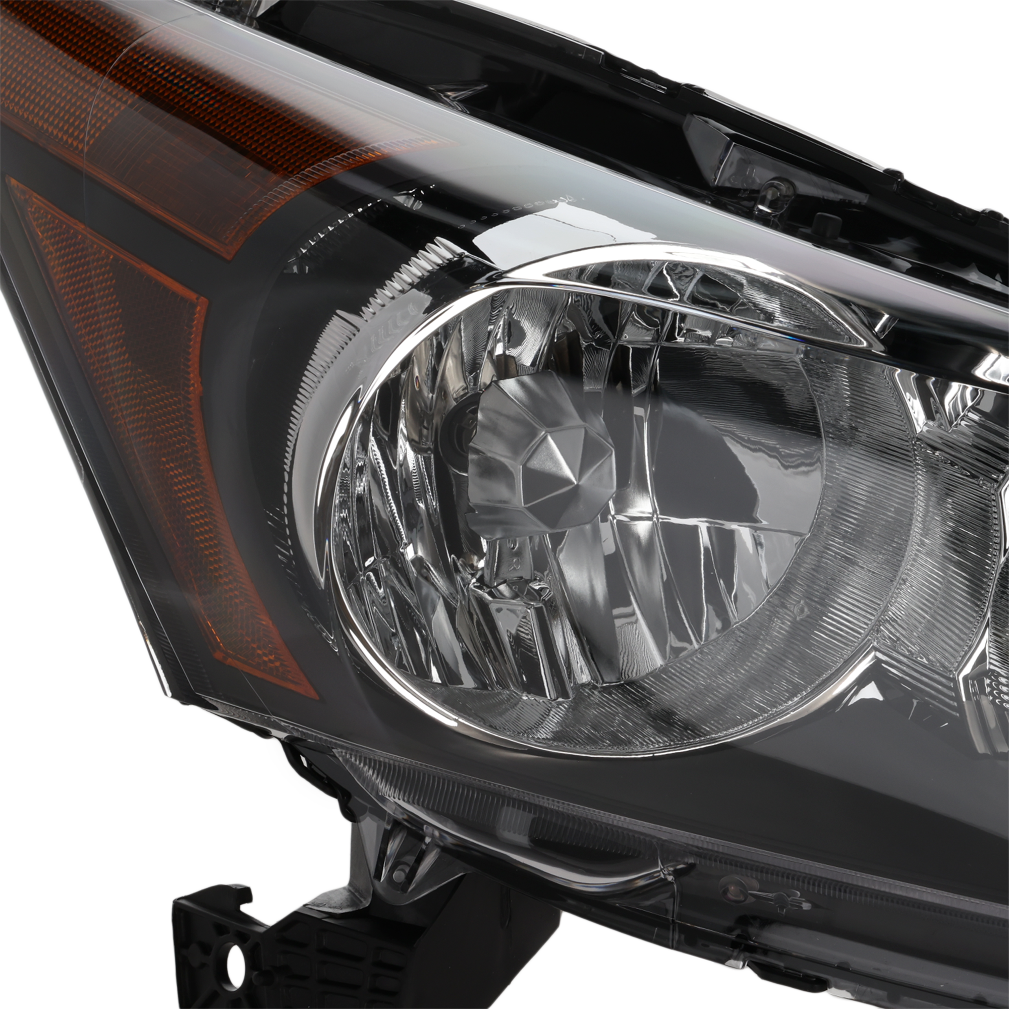 Driver and Passenger Side Headlights, with Bulbs, Halogen, Sedan
