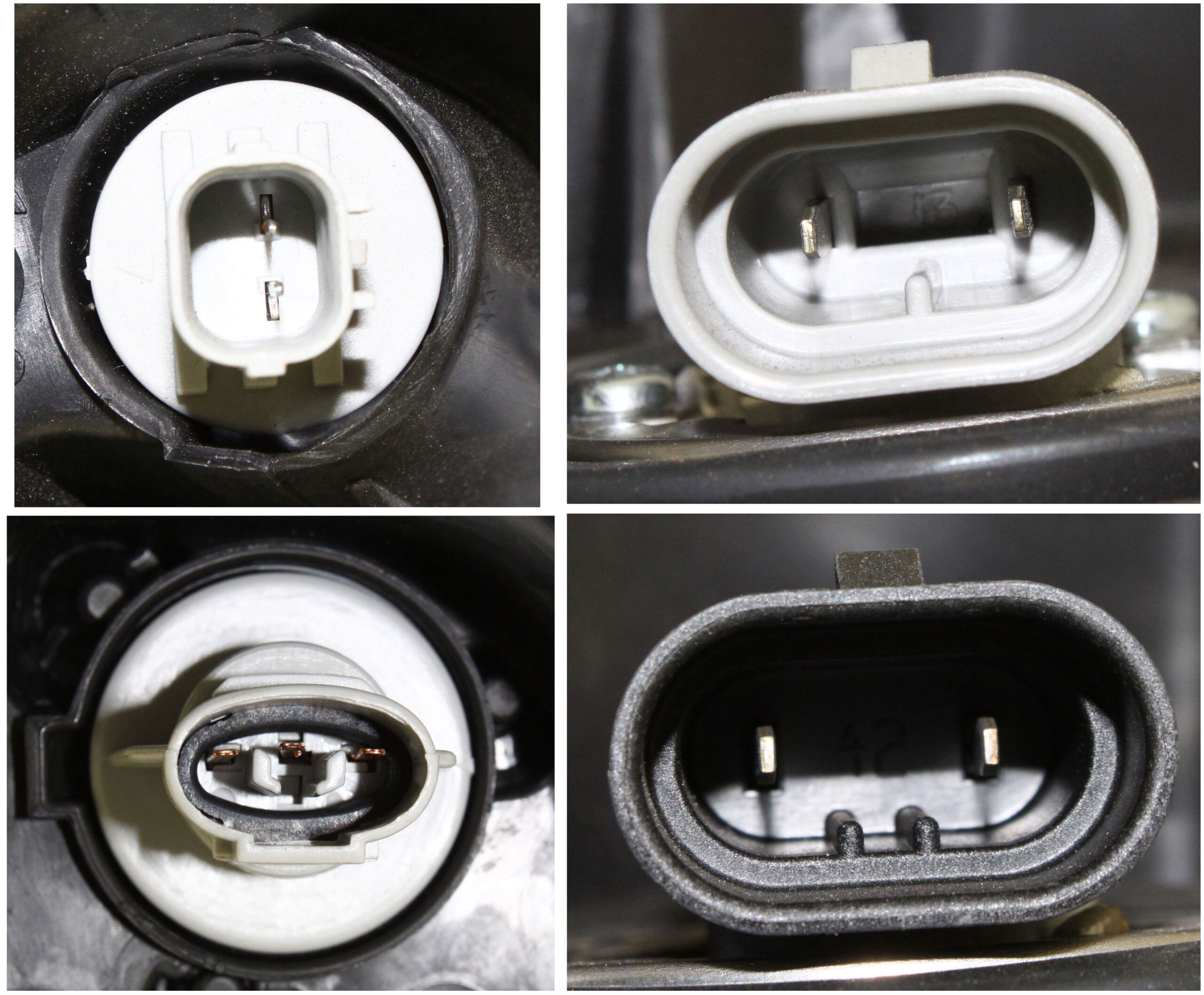 Driver and Passenger Side Headlights, with Bulbs, Halogen, Sedan, CAPA Certified