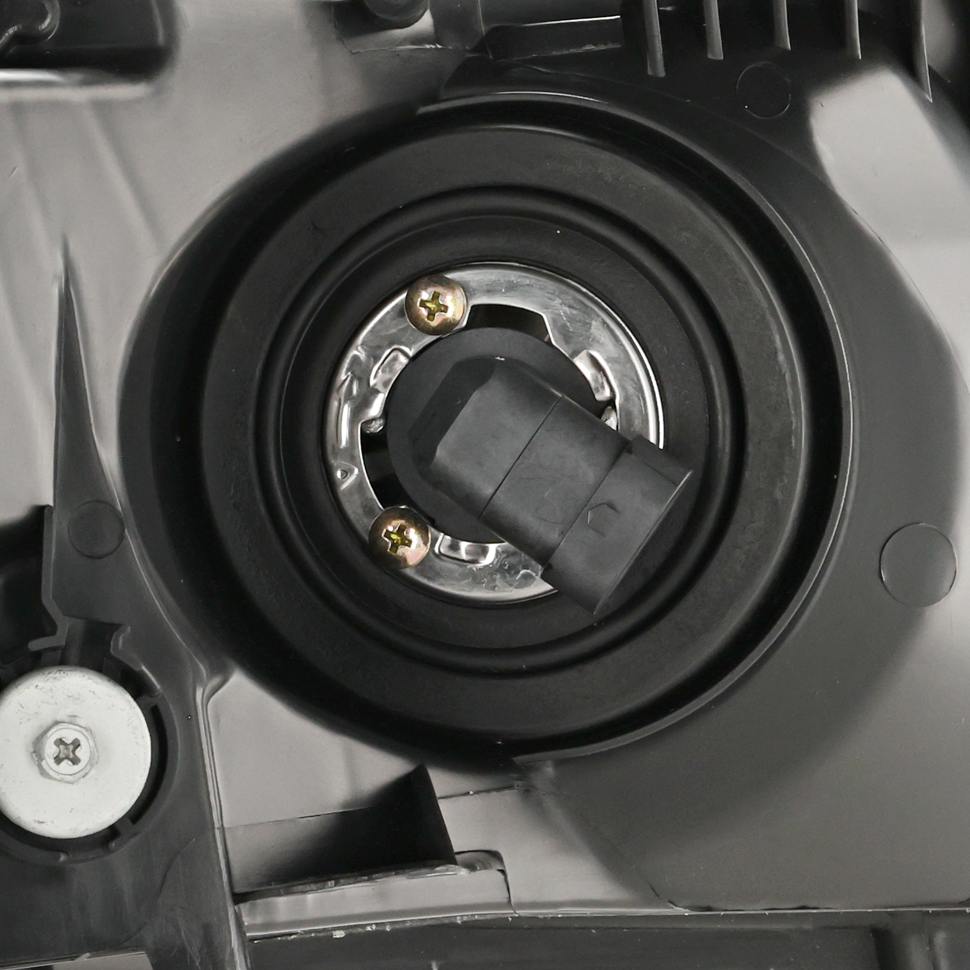 Driver and Passenger Side Headlights, with Bulbs, Halogen, Sedan, with 4 Cylinder Engine