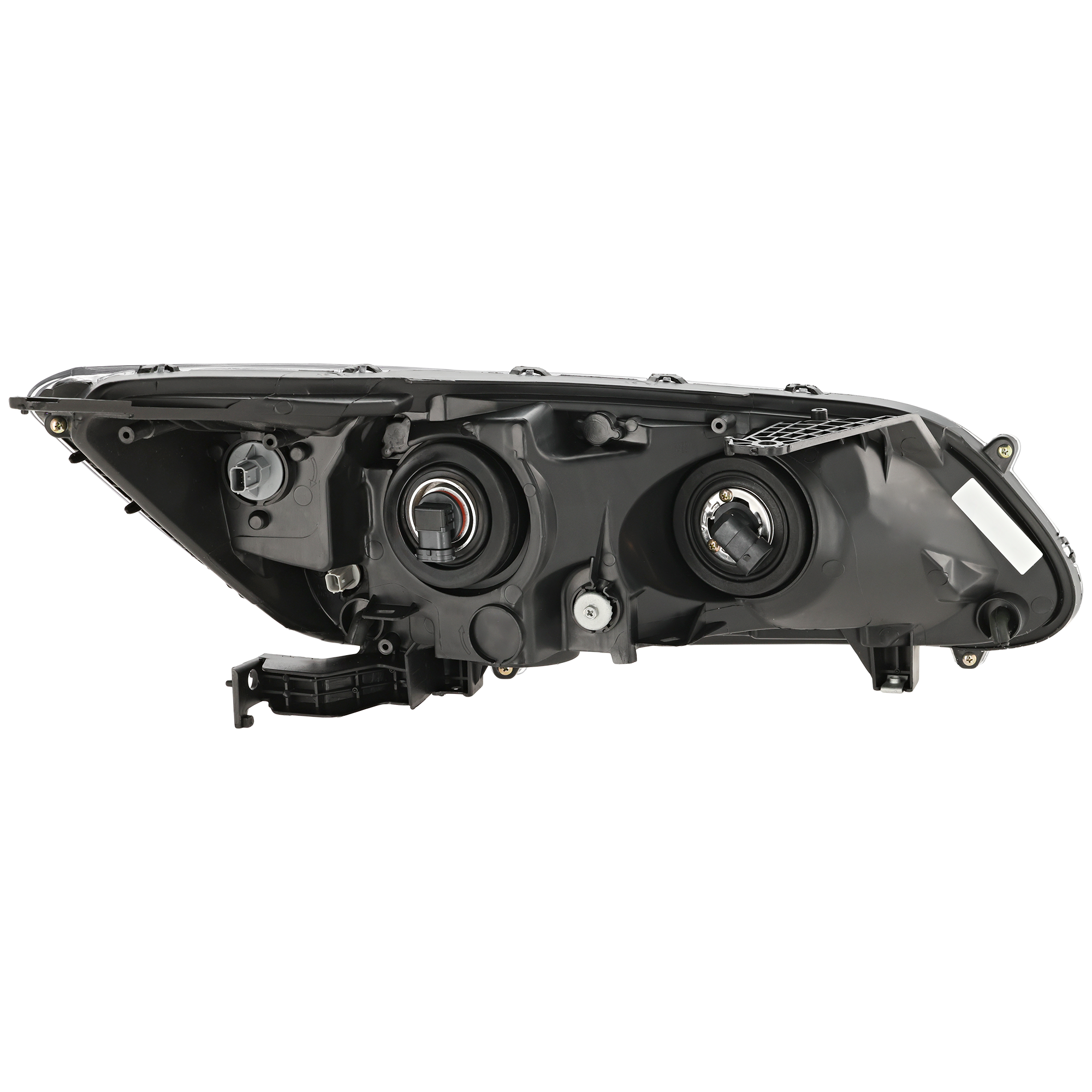 Driver and Passenger Side Headlights, with Bulbs, Halogen, Sedan, with 4 Cylinder Engine