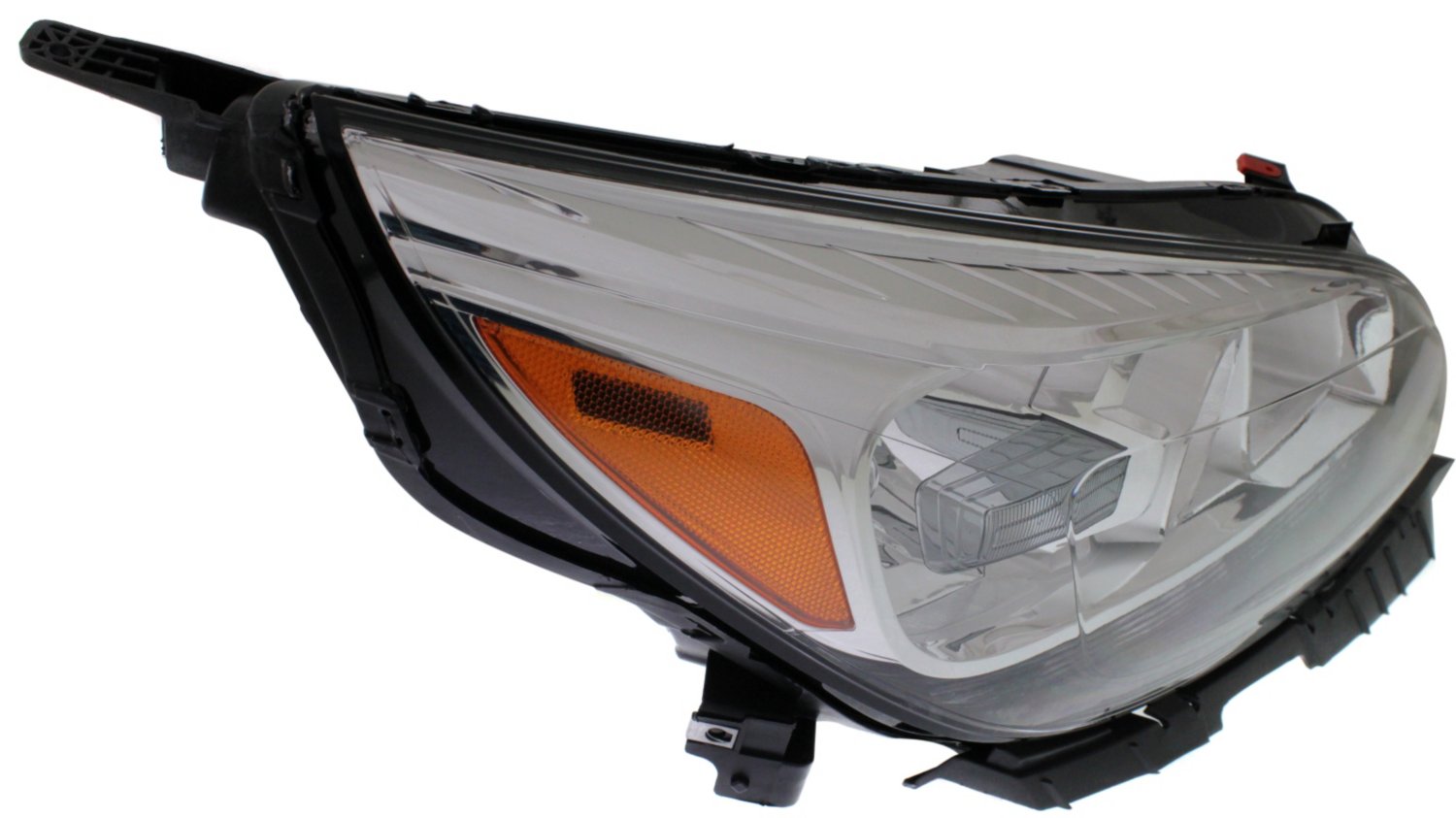 Driver and Passenger Side Headlights, with Bulbs, Halogen, with projector lamp