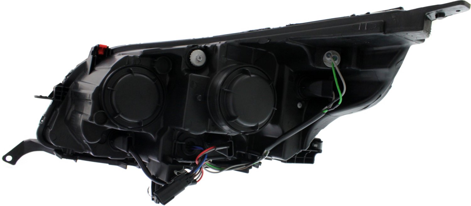Driver and Passenger Side Headlights, with Bulbs, Halogen, with projector lamp