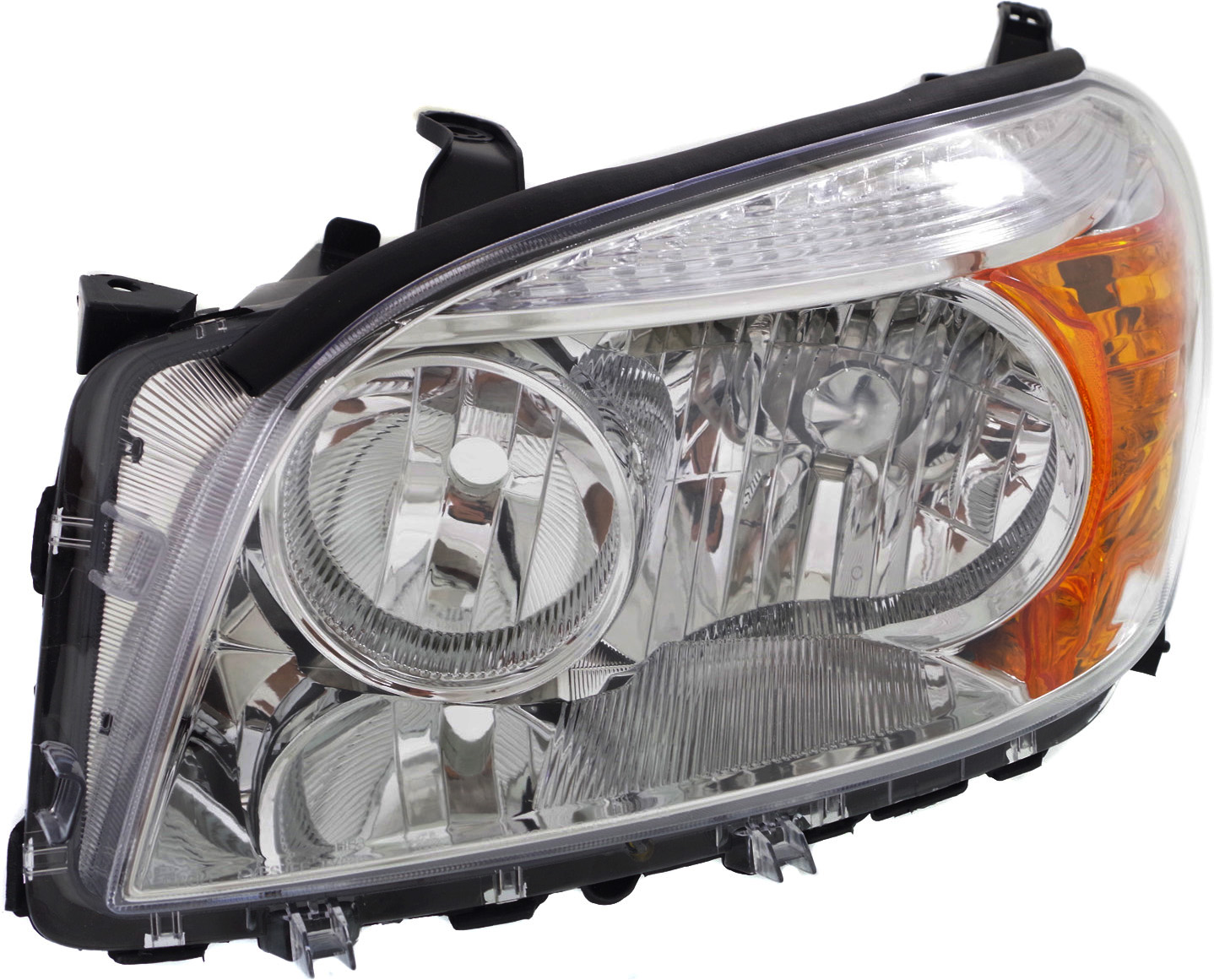 Driver and Passenger Side Headlights, without Bulbs, Halogen, Sport Utility, without Sport Package