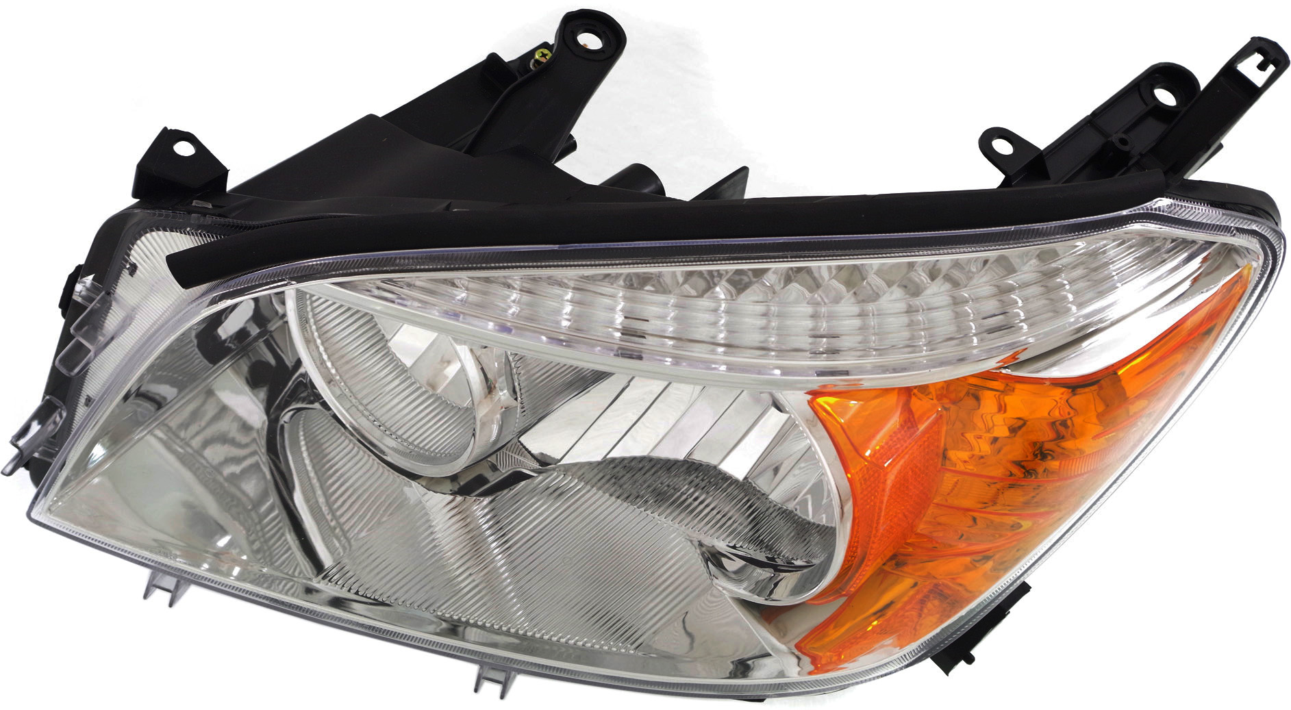 Driver and Passenger Side Headlights, without Bulbs, Halogen, Sport Utility, without Sport Package