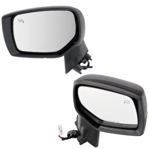 Driver and Passenger Side Mirrors, Power Adjust, Manual Folding, Heated, Paintable, No Signal Light, No Memory, No Puddle Light, No Auto-Dimming, No Blind Spot Feature
