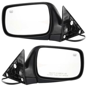 Driver and Passenger Side Mirrors, Power Adjust, Manual Folding, Heated, Paintable, No Signal Light, No Memory, No Puddle Light, No Auto-Dimming, No Blind Spot Feature