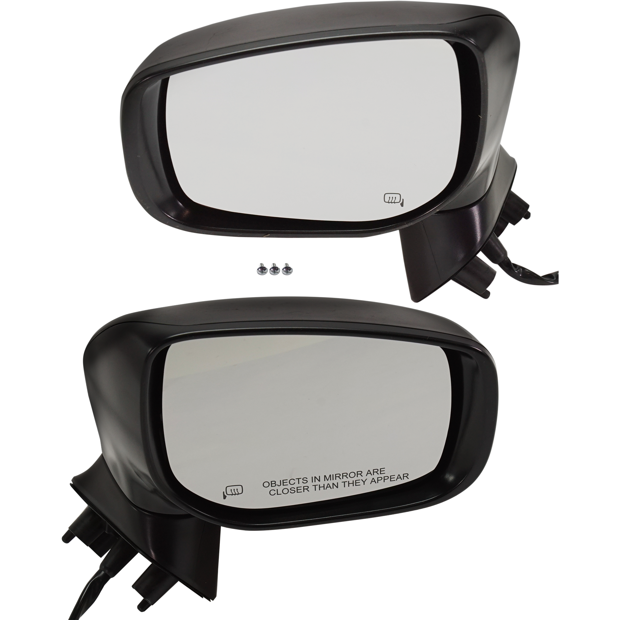 Driver and Passenger Side Mirrors, Power Adjust, Manual Folding, Heated, Paintable, No Signal Light, No Memory, No Puddle Light, No Auto-Dimming, No Blind Spot Feature