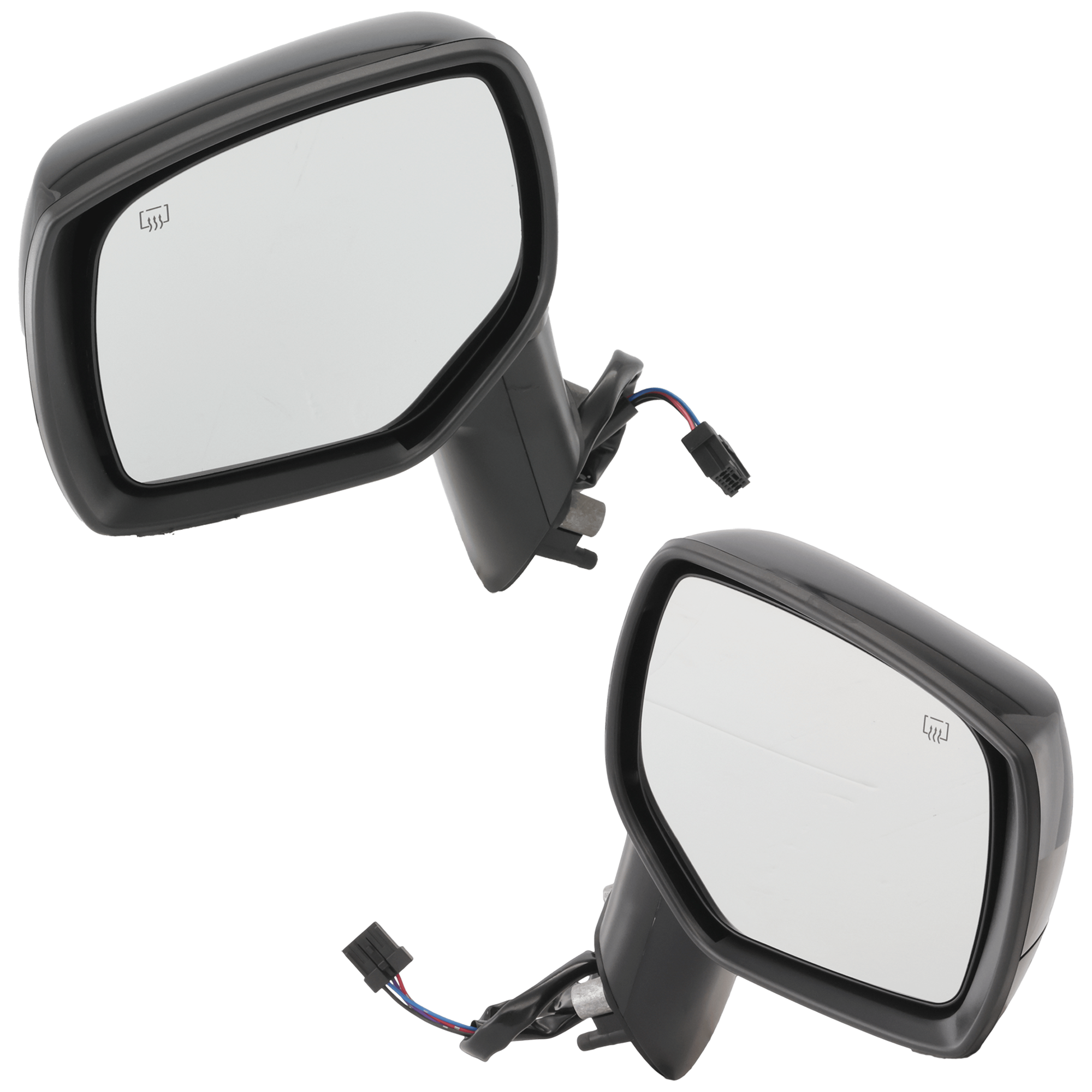 Driver and Passenger Side Mirrors, Power Adjust, Manual Folding, Heated, Paintable, No Signal Light, No Memory, No Puddle Light, No Auto-Dimming, No Blind Spot Feature