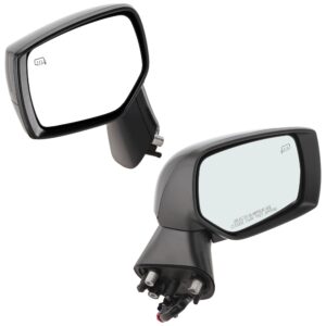 Driver and Passenger Side Mirrors, Power Adjust, Manual Folding, Heated, Paintable, No Signal Light, No Memory, No Puddle Light, No Auto-Dimming, No Blind Spot Feature