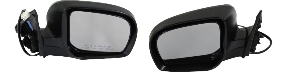 Driver and Passenger Side Mirrors, Power Adjust, Manual Folding, Heated, Paintable, No Signal Light, No Memory, No Puddle Light, No Auto-Dimming, No Blind Spot Feature