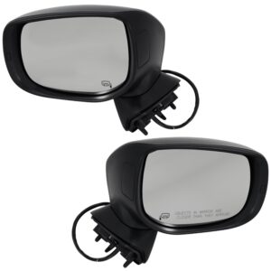 Driver and Passenger Side Mirrors, Power Adjust, Manual Folding, Heated, Paintable, No Signal Light, No Memory, No Puddle Light, No Auto-Dimming, No Blind Spot Feature