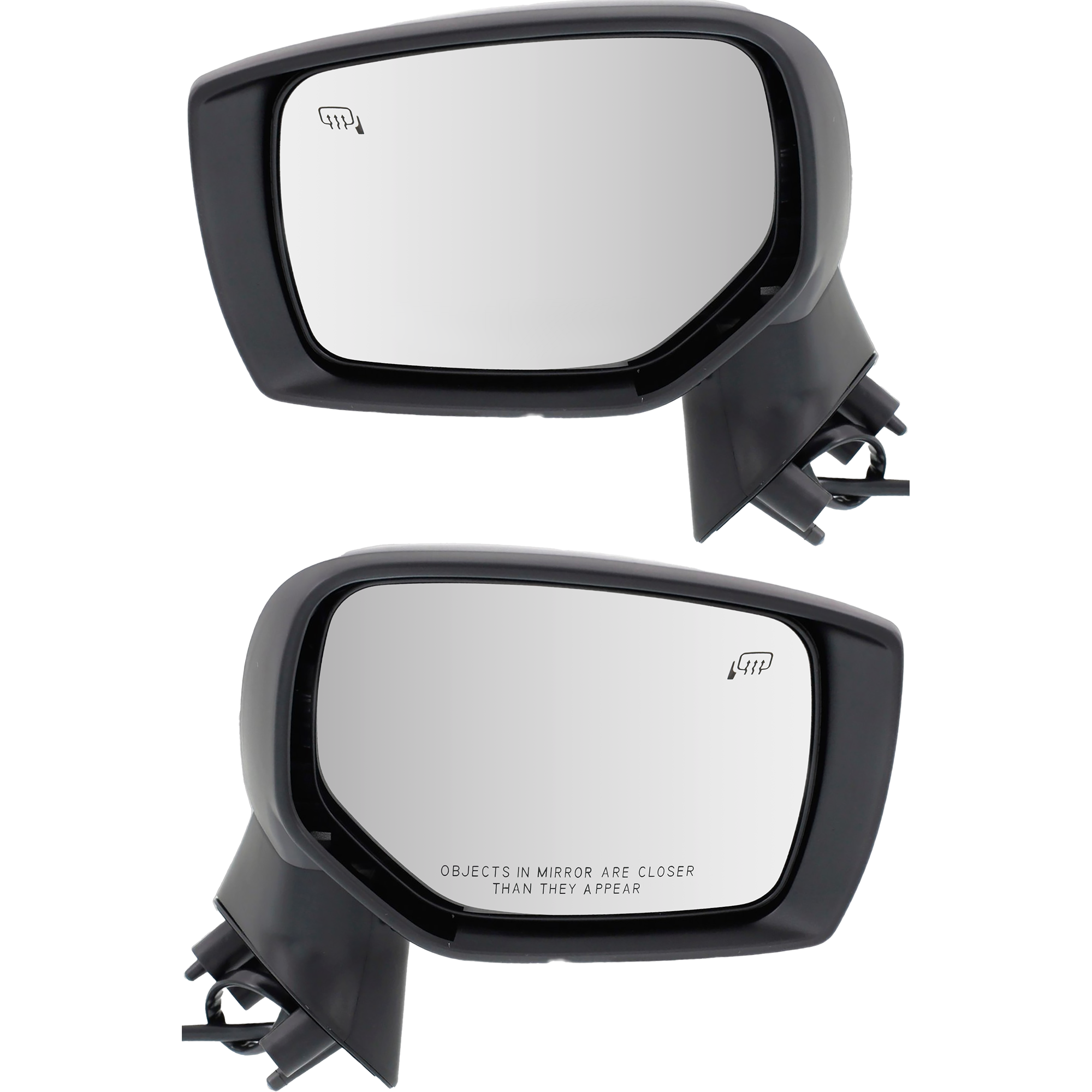 Driver and Passenger Side Mirrors, Power Adjust, Manual Folding, Heated, Paintable, No Signal Light, No Memory, No Puddle Light, No Auto-Dimming, No Blind Spot Feature