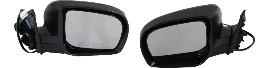 Driver and Passenger Side Mirrors, Power Adjust, Manual Folding, Heated, Paintable, No Signal Light, No Memory, No Puddle Light, No Auto-Dimming, No Blind Spot Feature