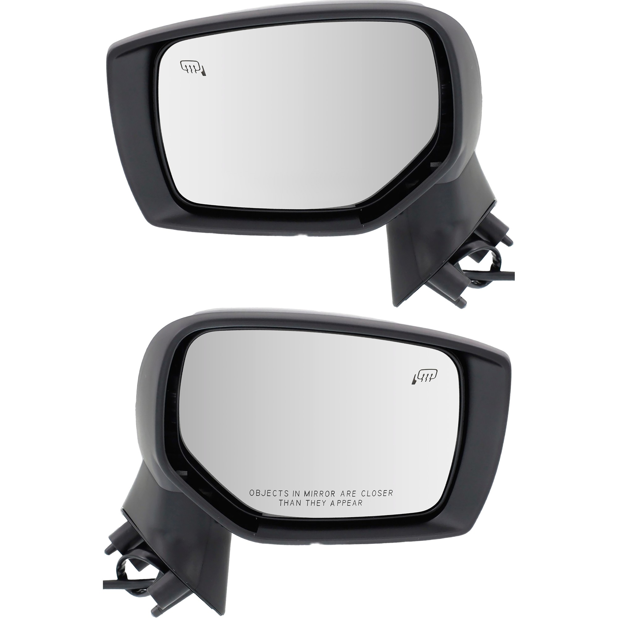 Driver and Passenger Side Mirrors, Power Adjust, Manual Folding, Heated, Paintable, No Signal Light, No Memory, No Puddle Light, No Auto-Dimming, No Blind Spot Feature