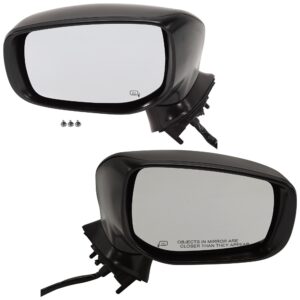 Driver and Passenger Side Mirrors, Power Adjust, Manual Folding, Heated, Paintable, No Signal Light, No Memory, No Puddle Light, No Auto-Dimming, No Blind Spot Feature