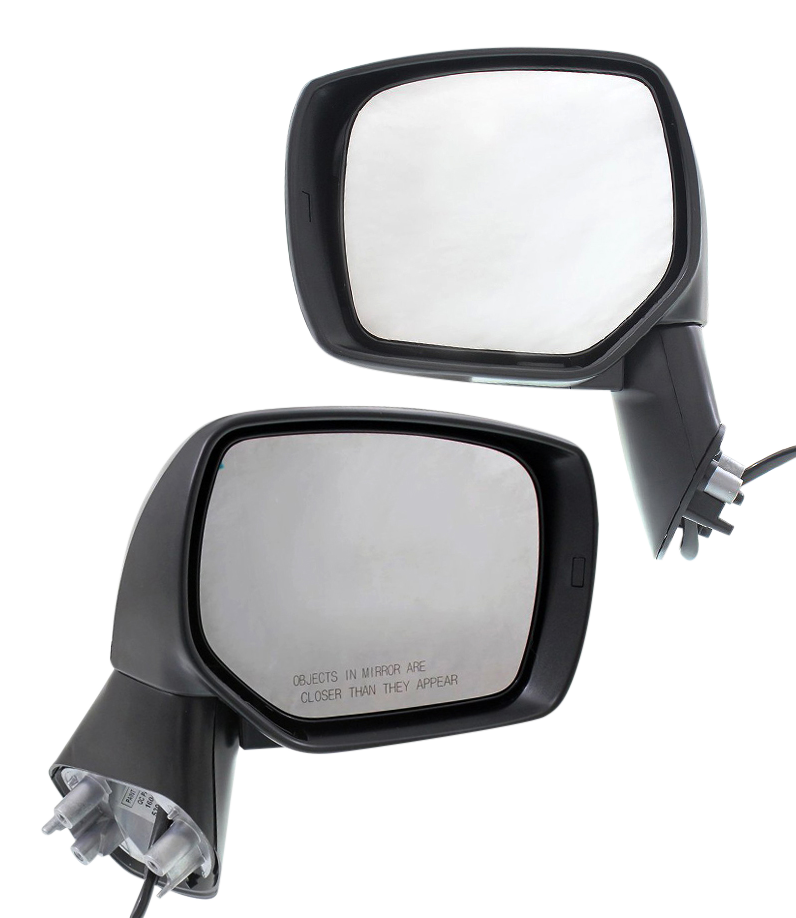 Driver and Passenger Side Mirrors, Power Adjust, Manual Folding, Heated, Paintable, No Signal Light, No Memory, No Puddle Light, No Auto-Dimming, No Blind Spot Feature