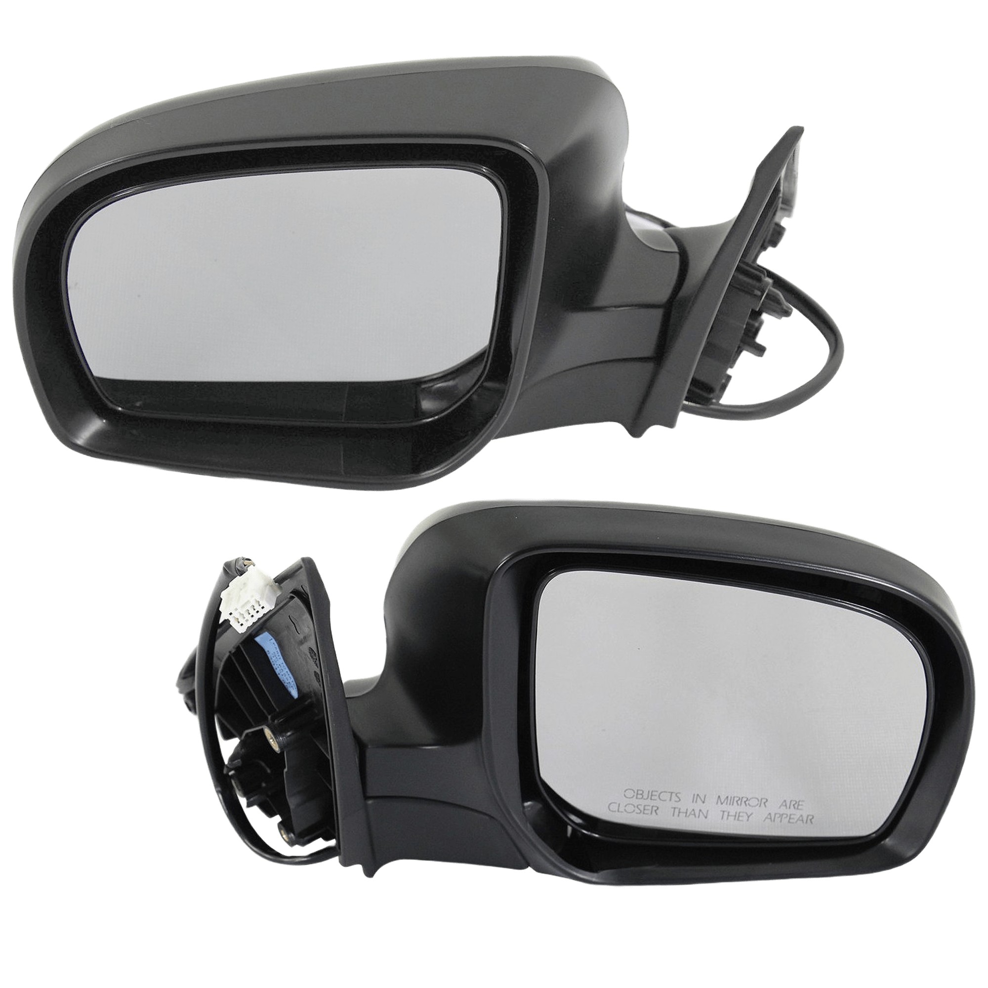 Driver and Passenger Side Mirrors, Power Adjust, Manual Folding, Heated, Paintable, No Signal Light, No Memory, No Puddle Light, No Auto-Dimming, No Blind Spot Feature