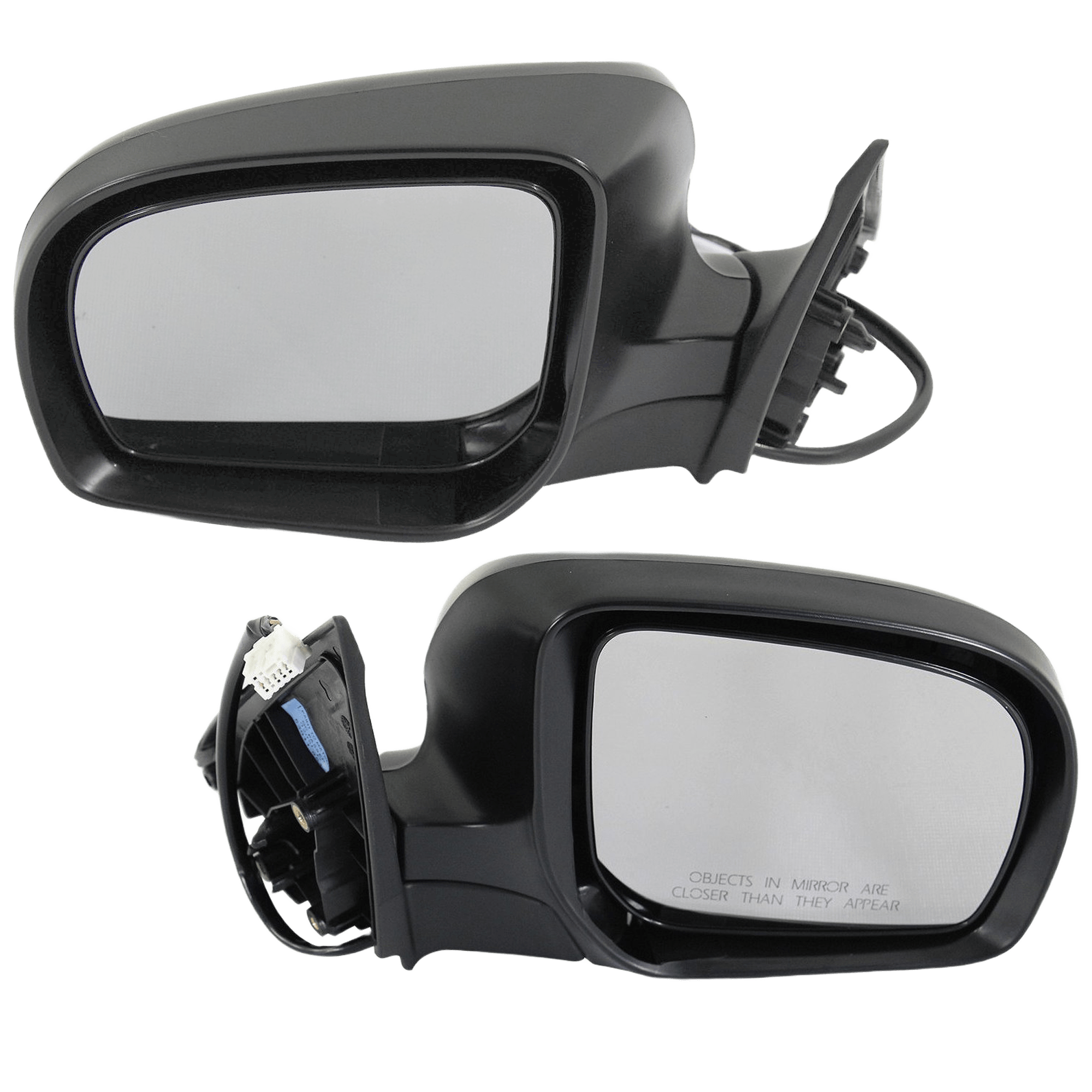 Driver and Passenger Side Mirrors, Power Adjust, Manual Folding, Heated, Paintable, No Signal Light, No Memory, No Puddle Light, No Auto-Dimming, No Blind Spot Feature