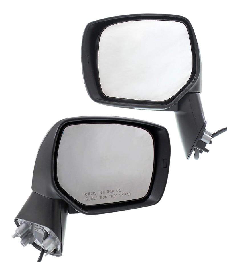 Driver and Passenger Side Mirrors, Power Adjust, Manual Folding, Heated, Paintable, No Signal Light, No Memory, No Puddle Light, No Auto-Dimming, No Blind Spot Feature