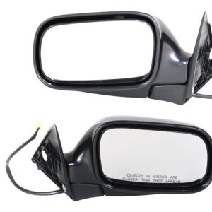 Driver and Passenger Side Mirrors, Power Adjust, Manual Folding, Non-Heated, Paintable, No Signal Light, No Memory, No Puddle Light, No Auto-Dimming, No Blind Spot Feature