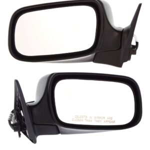 Driver and Passenger Side Mirrors, Power Adjust, Manual Folding, Non-Heated, Paintable, No Signal Light, No Memory, No Puddle Light, No Auto-Dimming, No Blind Spot Feature