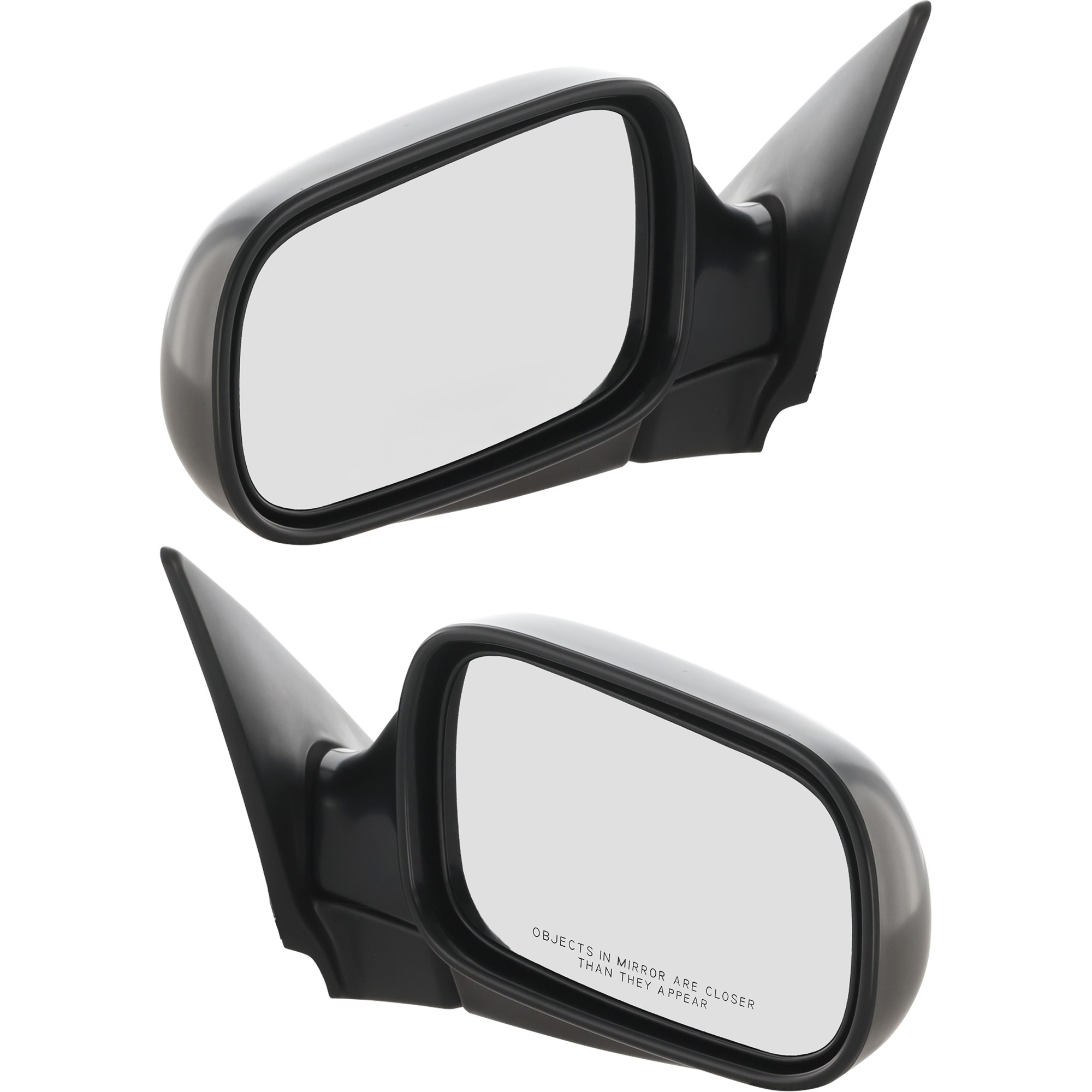 Driver and Passenger Side Mirrors, Power Adjust, Manual Folding, Non-Heated, Paintable, No Signal Light, No Memory, No Puddle Light, No Auto-Dimming, No Blind Spot Feature