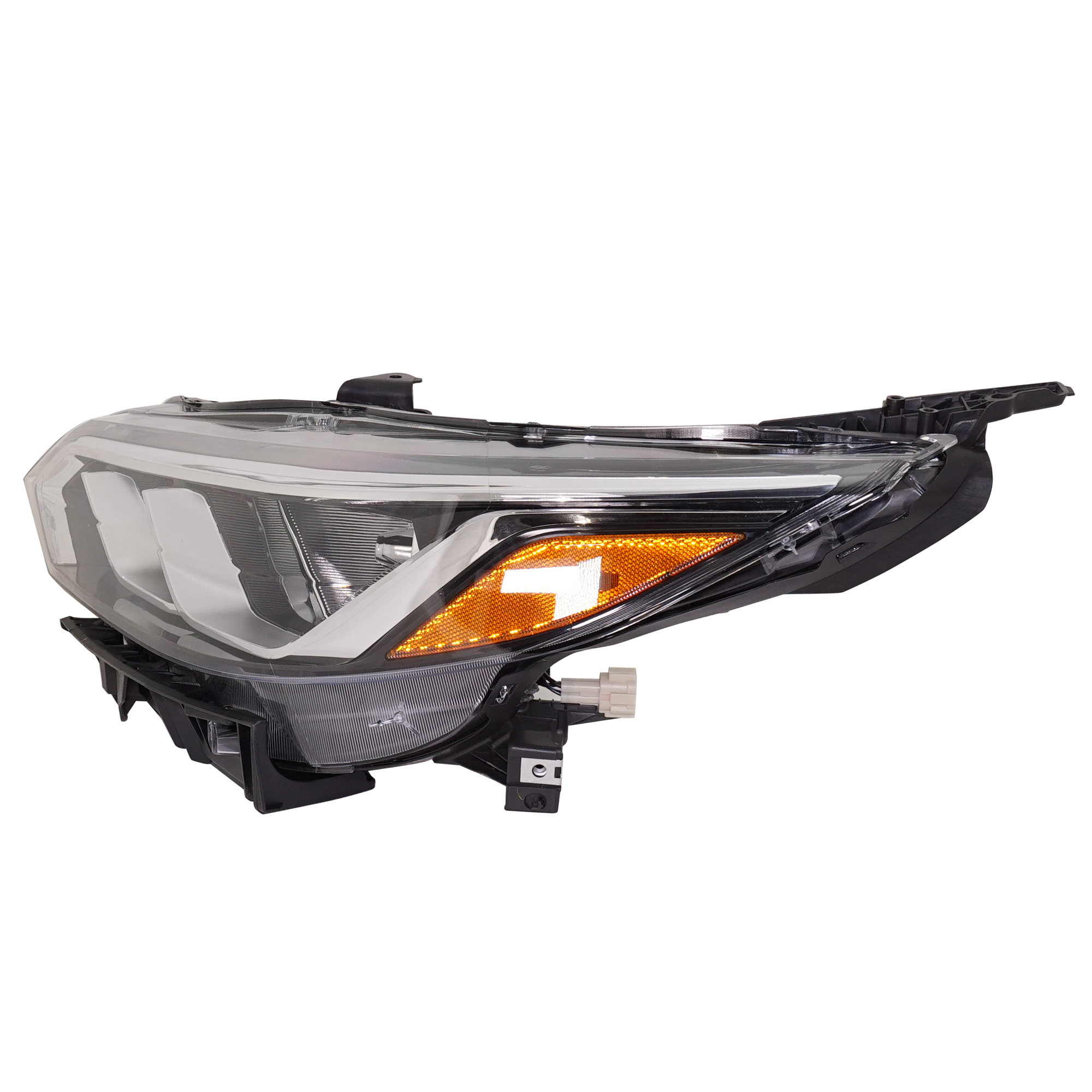 Driver Side Headlight, with Bulb, Halogen, Clear Lens, 4 Cyl., 2.0L Engine