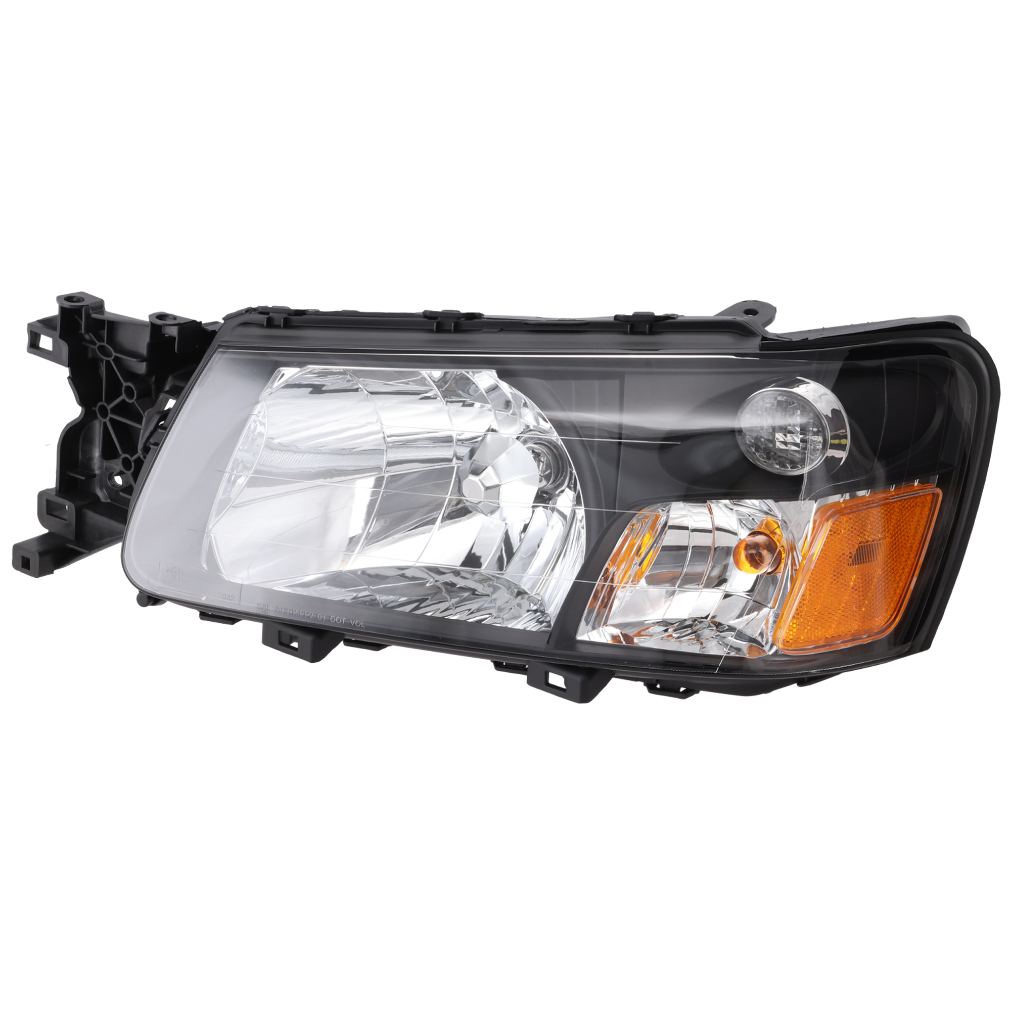 Driver Side Headlight, with Bulb, Halogen, Clear Lens, 4 Cyl., 2.5L Engine