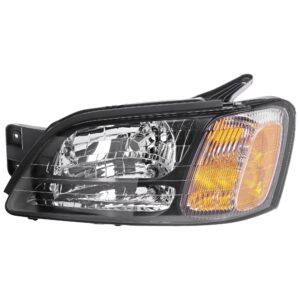Driver Side Headlight, with Bulb, Halogen, Clear Lens