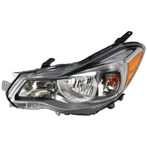 Driver Side Headlight, with Bulb, Halogen, Clear Lens