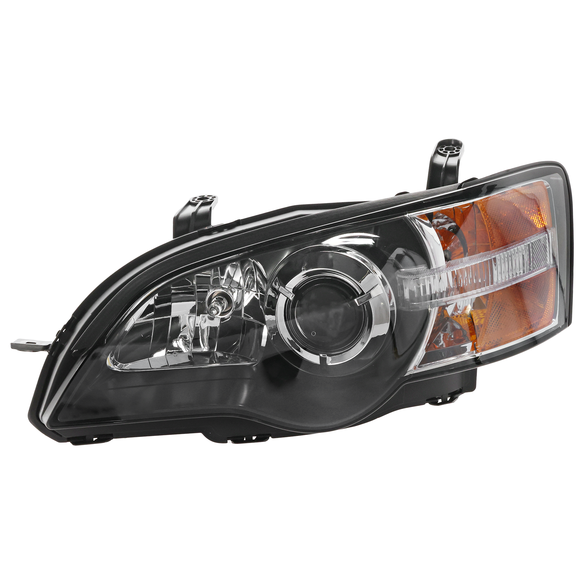 Driver Side Headlight, with Bulb, Halogen, Clear Lens, CAPA Certified