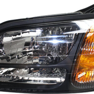 Driver Side Headlight, with Bulb, Halogen, Clear Lens, CAPA Certified