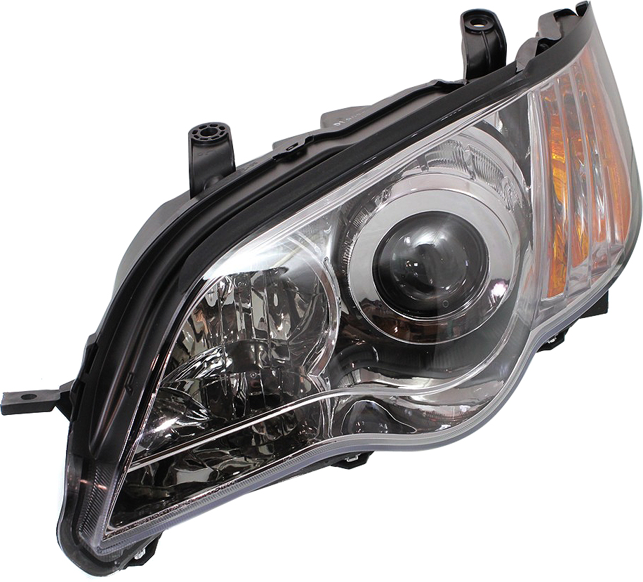 Driver Side Headlight, with Bulb, Halogen, Clear Lens, CAPA Certified