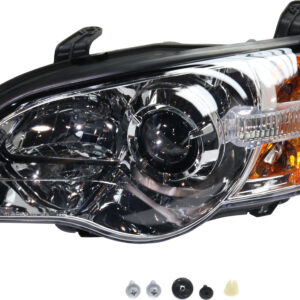 Driver Side Headlight, with Bulb, Halogen, Clear Lens, CAPA Certified