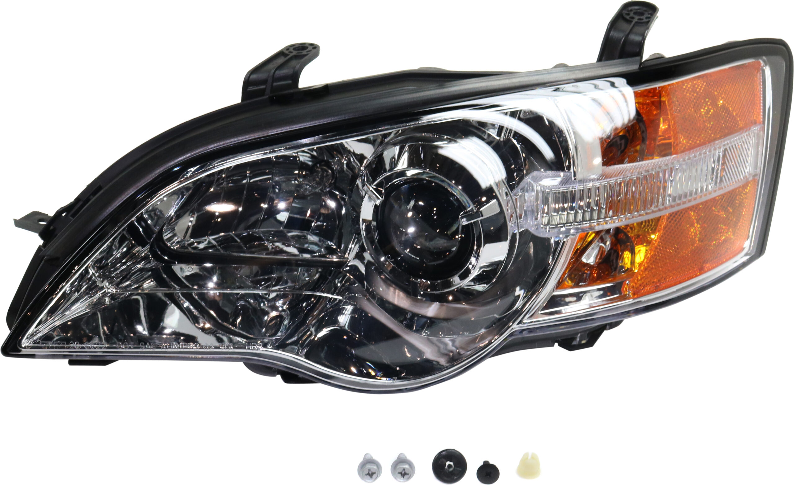 Driver Side Headlight, with Bulb, Halogen, Clear Lens, CAPA Certified