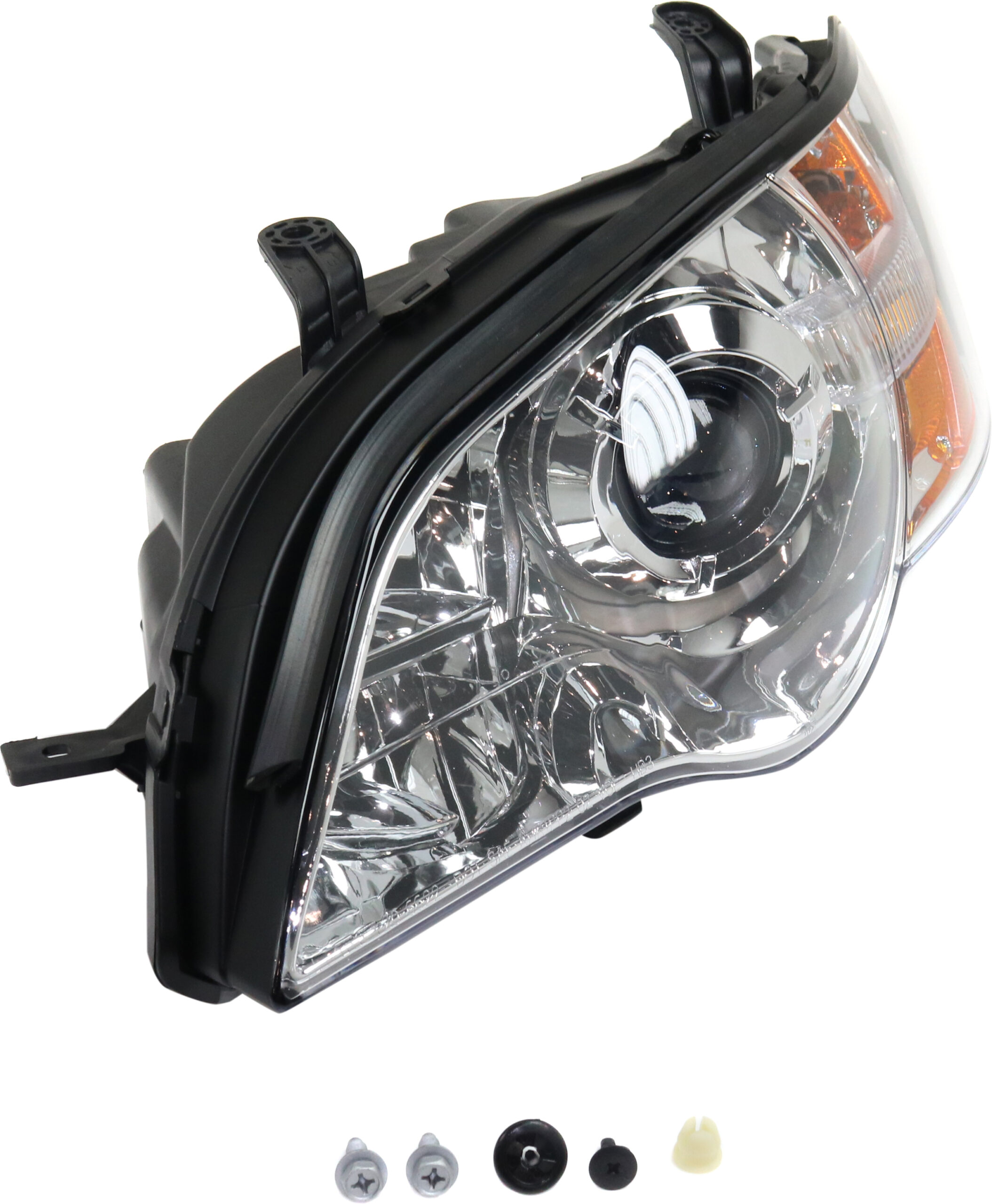 Driver Side Headlight, with Bulb, Halogen, Clear Lens, CAPA Certified