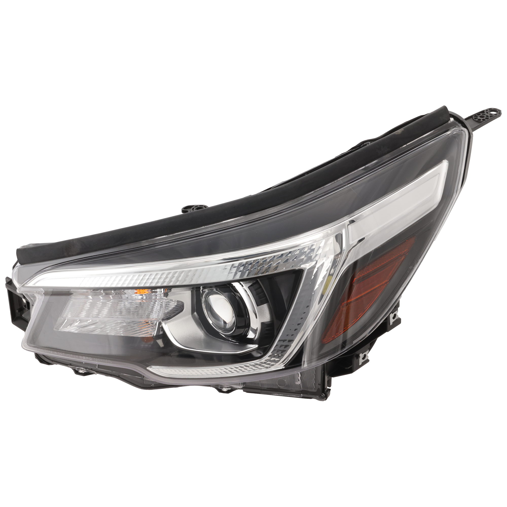 Driver Side Headlight, with Bulb, LED, Clear Lens, CAPA Certified