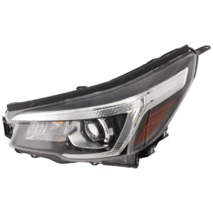 Driver Side Headlight, with Bulb, LED, Clear Lens, CAPA Certified