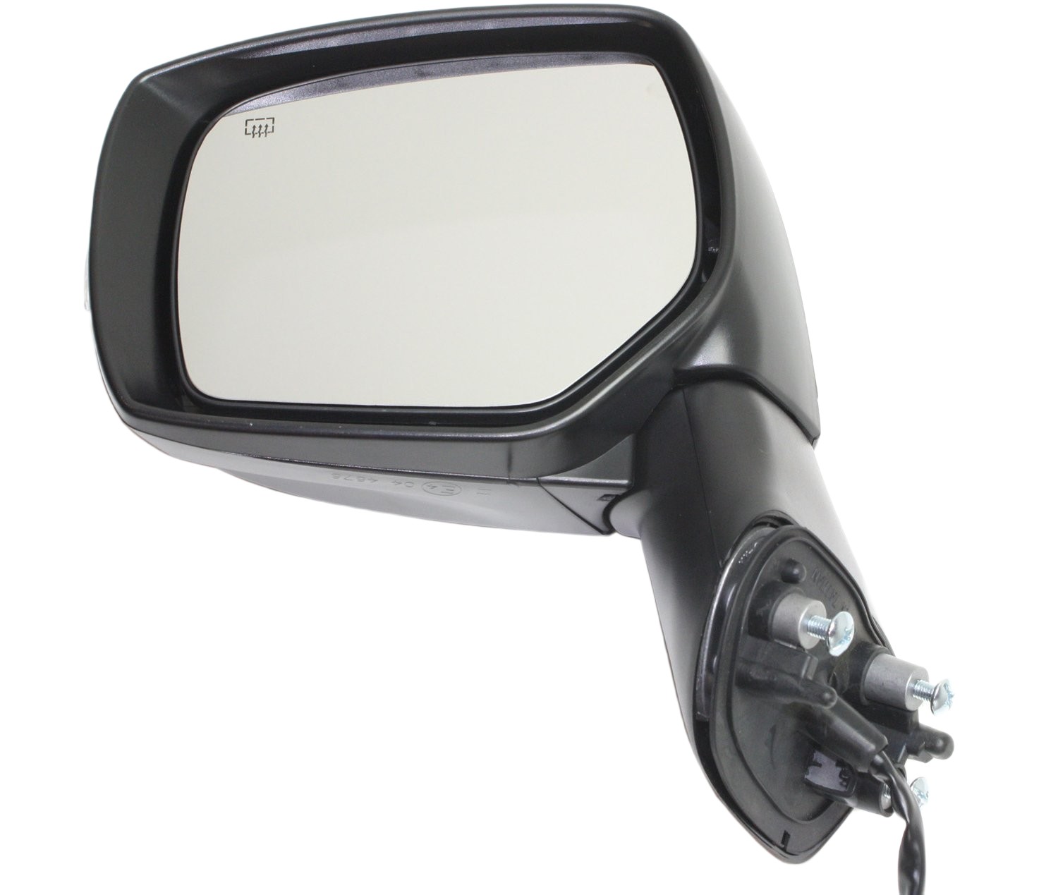 Driver Side Mirror, Power Adjust, Heated, Manual Folding, Paintable, In-housing Signal Light, No Memory, No Puddle Light, No Auto-Dim, No Blind Spot Feature