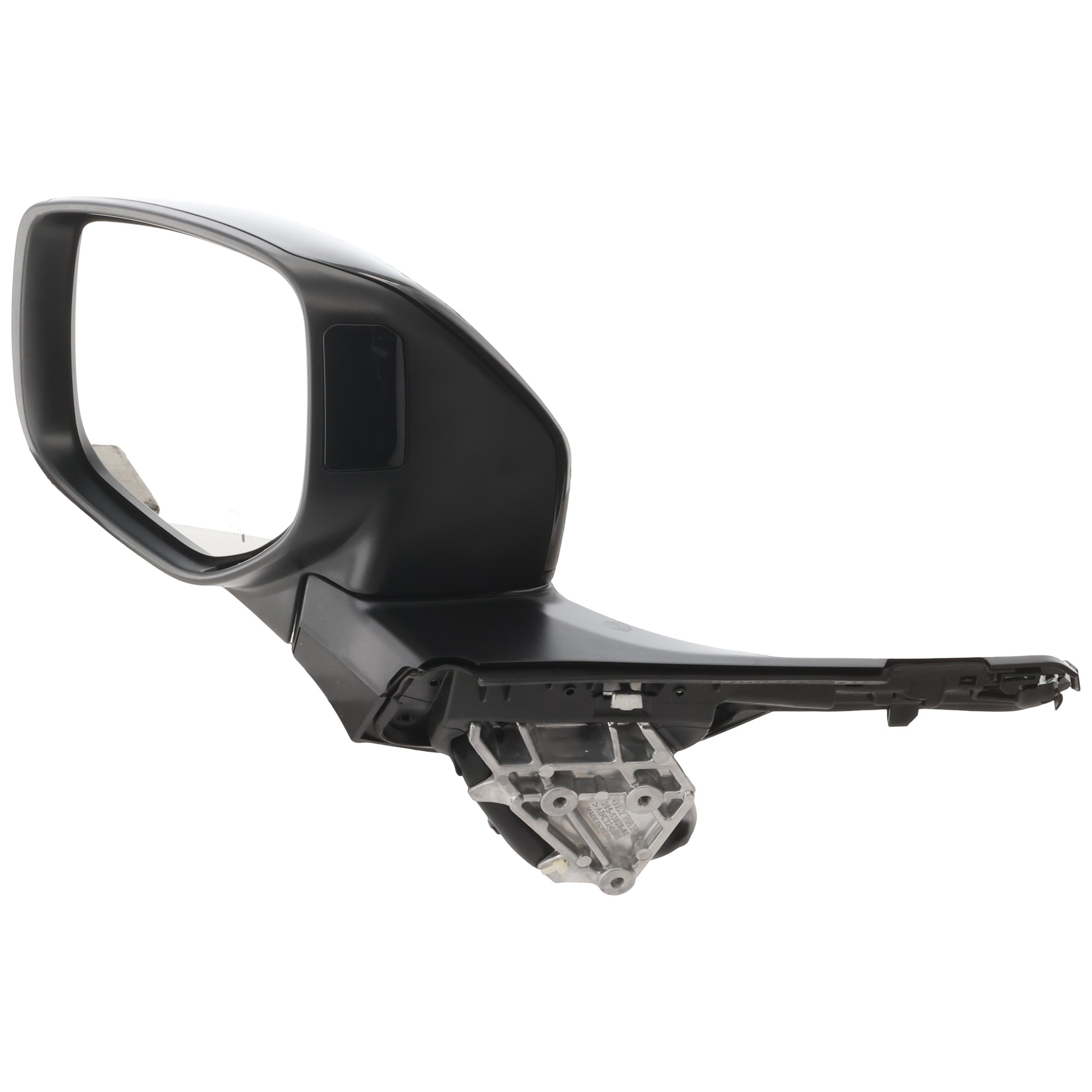 Driver Side Mirror, Power Adjust, Manual Folding, Heated, Chrome, In-Housing Signal Light, With Memory, No Puddle Light, No Auto-Dimming, No Blind Spot Feature